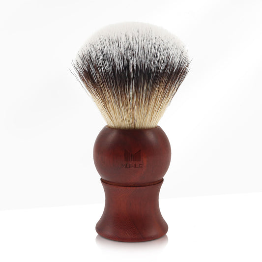 Synthetic Hair Brush with Sandalwood Handle