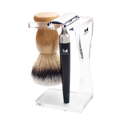 Shaving Set Kit with Shaving brush, Stand, Safety Razor